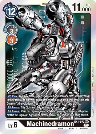 Machinedramon (EX1-073) - Classic Collection Foil - Premium Digimon Single from Bandai - Just $0.37! Shop now at Game Crave Tournament Store