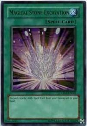 Magical Stone Excavation (CP02-EN001) - Champion Pack 2 Unlimited - Premium Yugioh Single from Konami - Just $75.59! Shop now at Game Crave Tournament Store