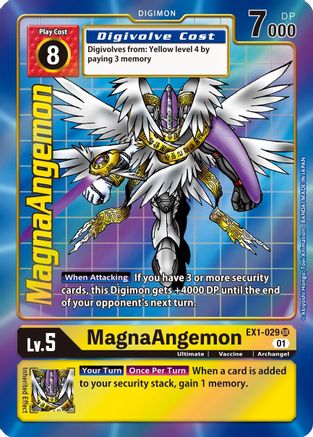 MagnaAngemon (Alternate Art) (EX1-029) - Classic Collection Foil - Premium Digimon Single from Bandai - Just $2.40! Shop now at Game Crave Tournament Store