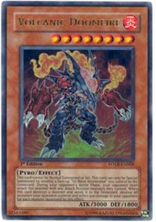 Volcanic Doomfire (FOTB-EN008) - Force of the Breaker Unlimited - Premium Yugioh Single from Konami - Just $1.42! Shop now at Game Crave Tournament Store