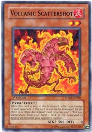 Volcanic Scattershot (FOTB-EN010) - Force of the Breaker 1st Edition - Premium Yugioh Single from Konami - Just $0.34! Shop now at Game Crave Tournament Store
