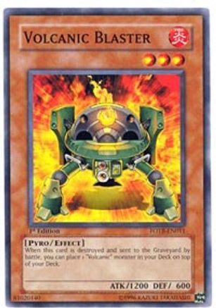 Volcanic Blaster (FOTB-EN011) - Force of the Breaker Unlimited - Premium Yugioh Single from Konami - Just $0.25! Shop now at Game Crave Tournament Store
