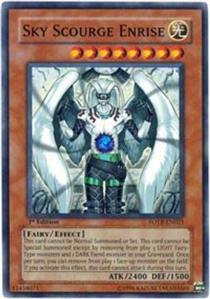 Sky Scourge Enrise (FOTB-EN021) - Force of the Breaker 1st Edition - Premium Yugioh Single from Konami - Just $1.03! Shop now at Game Crave Tournament Store