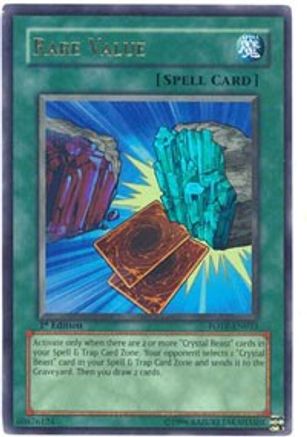 Rare Value (FOTB-EN033) - Force of the Breaker 1st Edition - Premium Yugioh Single from Konami - Just $1.53! Shop now at Game Crave Tournament Store