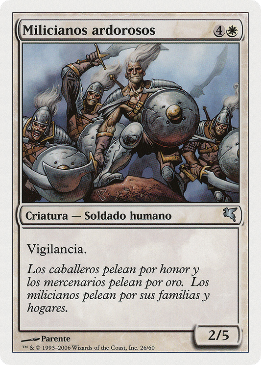 Ardent Militia (PSAL-G26) - Salvat 2005 - Premium MTG Single from Wizards of the Coast - Just $0! Shop now at Game Crave Tournament Store