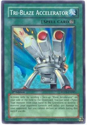 Tri-Blaze Accelerator (FOTB-EN041) - Force of the Breaker 1st Edition - Premium Yugioh Single from Konami - Just $0.25! Shop now at Game Crave Tournament Store