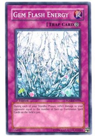 Gem Flash Energy (FOTB-EN059) - Force of the Breaker Unlimited - Premium Yugioh Single from Konami - Just $0.08! Shop now at Game Crave Tournament Store