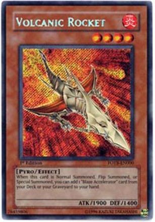 Volcanic Rocket (FOTB-EN000) - Force of the Breaker 1st Edition - Premium Yugioh Single from Konami - Just $19.46! Shop now at Game Crave Tournament Store