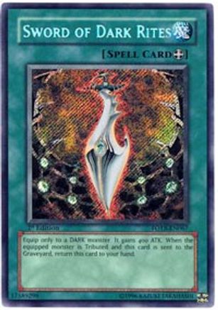 Sword of Dark Rites (FOTB-EN067) - Force of the Breaker Unlimited - Premium Yugioh Single from Konami - Just $4.55! Shop now at Game Crave Tournament Store