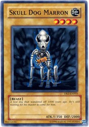 Skull Dog Marron (DR3-EN003) - Dark Revelation Volume 3 Unlimited - Premium Yugioh Single from Konami - Just $0.62! Shop now at Game Crave Tournament Store