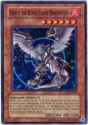 Horus the Black Flame Dragon LV6 (DR3-EN007) - Dark Revelation Volume 3 Unlimited - Premium Yugioh Single from Konami - Just $14.29! Shop now at Game Crave Tournament Store