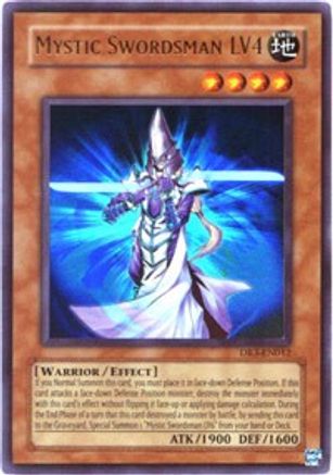 Mystic Swordsman LV4 (DR3-EN012) - Dark Revelation Volume 3 Unlimited - Premium Yugioh Single from Konami - Just $4! Shop now at Game Crave Tournament Store