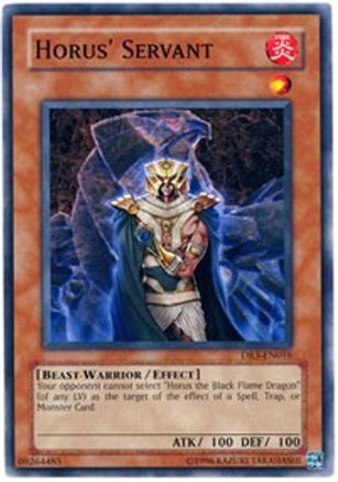 Horus' Servant (DR3-EN016) - Dark Revelation Volume 3 Unlimited - Premium Yugioh Single from Konami - Just $0.08! Shop now at Game Crave Tournament Store