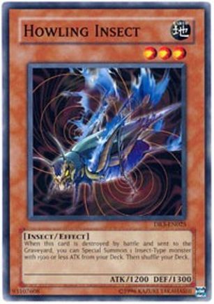 Howling Insect (DR3-EN025) - Dark Revelation Volume 3 Unlimited - Premium Yugioh Single from Konami - Just $0.36! Shop now at Game Crave Tournament Store