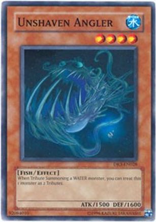 Unshaven Angler (DR3-EN028) - Dark Revelation Volume 3 Unlimited - Premium Yugioh Single from Konami - Just $0.62! Shop now at Game Crave Tournament Store