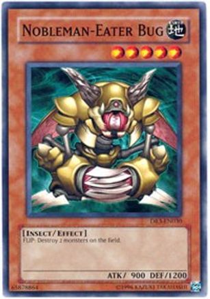 Nobleman-Eater Bug (DR3-EN030) - Dark Revelation Volume 3 Unlimited - Premium Yugioh Single from Konami - Just $1.60! Shop now at Game Crave Tournament Store