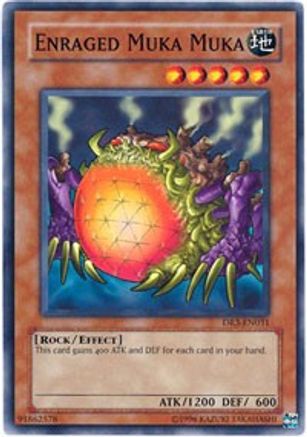 Enraged Muka Muka (DR3-EN031) - Dark Revelation Volume 3 Unlimited - Premium Yugioh Single from Konami - Just $0.40! Shop now at Game Crave Tournament Store