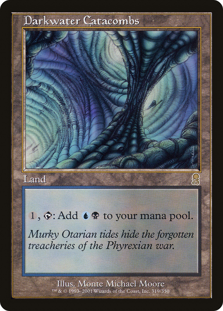 Darkwater Catacombs (ODY-319) - Odyssey Foil - Premium MTG Single from Wizards of the Coast - Just $11.75! Shop now at Game Crave Tournament Store