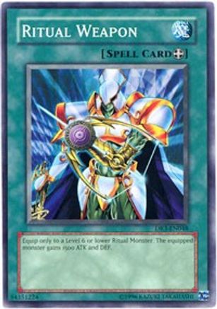 Ritual Weapon (DR3-EN048) - Dark Revelation Volume 3 Unlimited - Premium Yugioh Single from Konami - Just $0.39! Shop now at Game Crave Tournament Store