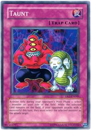 Taunt (DR3-EN049) - Dark Revelation Volume 3 Unlimited - Premium Yugioh Single from Konami - Just $0.08! Shop now at Game Crave Tournament Store