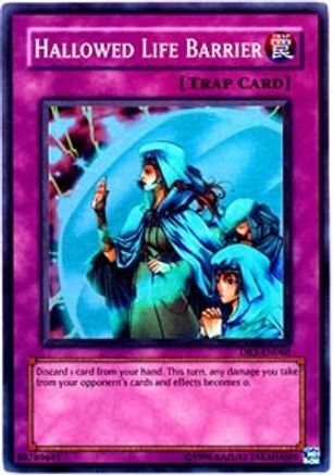 Hallowed Life Barrier (DR3-EN060) - Dark Revelation Volume 3 Unlimited - Premium Yugioh Single from Konami - Just $4! Shop now at Game Crave Tournament Store