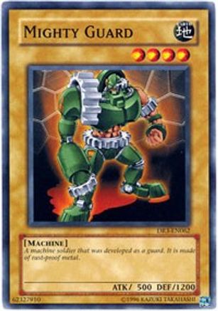 Mighty Guard (DR3-EN062) - Dark Revelation Volume 3 Unlimited - Premium Yugioh Single from Konami - Just $0.08! Shop now at Game Crave Tournament Store