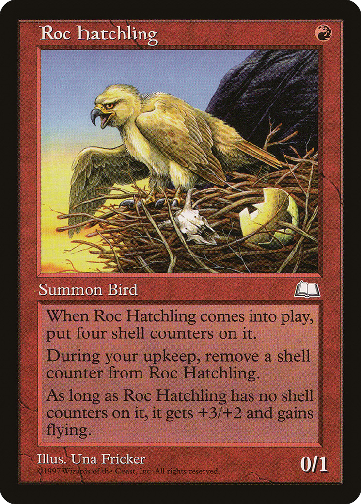 Roc Hatchling (WTH-113) - Weatherlight - Premium MTG Single from Wizards of the Coast - Just $0.08! Shop now at Game Crave Tournament Store