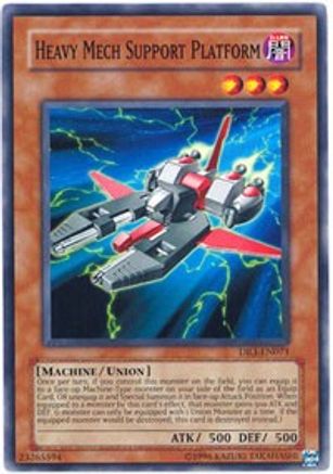 Heavy Mech Support Platform (DR3-EN071) - Dark Revelation Volume 3 Unlimited - Premium Yugioh Single from Konami - Just $0.08! Shop now at Game Crave Tournament Store