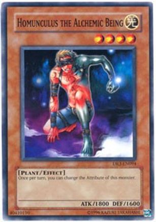 Homunculus the Alchemic Being (DR3-EN094) - Dark Revelation Volume 3 Unlimited - Premium Yugioh Single from Konami - Just $0.25! Shop now at Game Crave Tournament Store