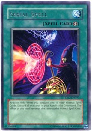 Serial Spell (DR3-EN097) - Dark Revelation Volume 3 Unlimited - Premium Yugioh Single from Konami - Just $2.67! Shop now at Game Crave Tournament Store