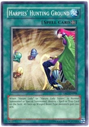 Harpies' Hunting Ground (DR3-EN098) - Dark Revelation Volume 3 Unlimited - Premium Yugioh Single from Konami - Just $0.88! Shop now at Game Crave Tournament Store