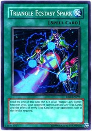 Triangle Ecstasy Spark (DR3-EN099) - Dark Revelation Volume 3 Unlimited - Premium Yugioh Single from Konami - Just $2.27! Shop now at Game Crave Tournament Store