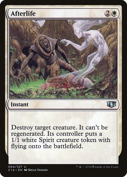Afterlife (C14-064) - Commander 2014 - Premium MTG Single from Wizards of the Coast - Just $0.08! Shop now at Game Crave Tournament Store