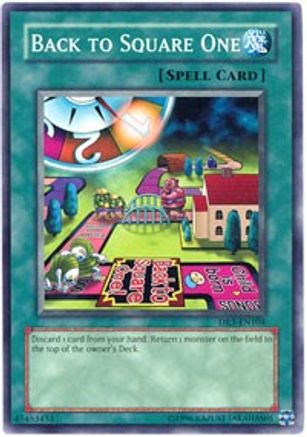 Back to Square One (DR3-EN104) - Dark Revelation Volume 3 Unlimited - Premium Yugioh Single from Konami - Just $0.88! Shop now at Game Crave Tournament Store