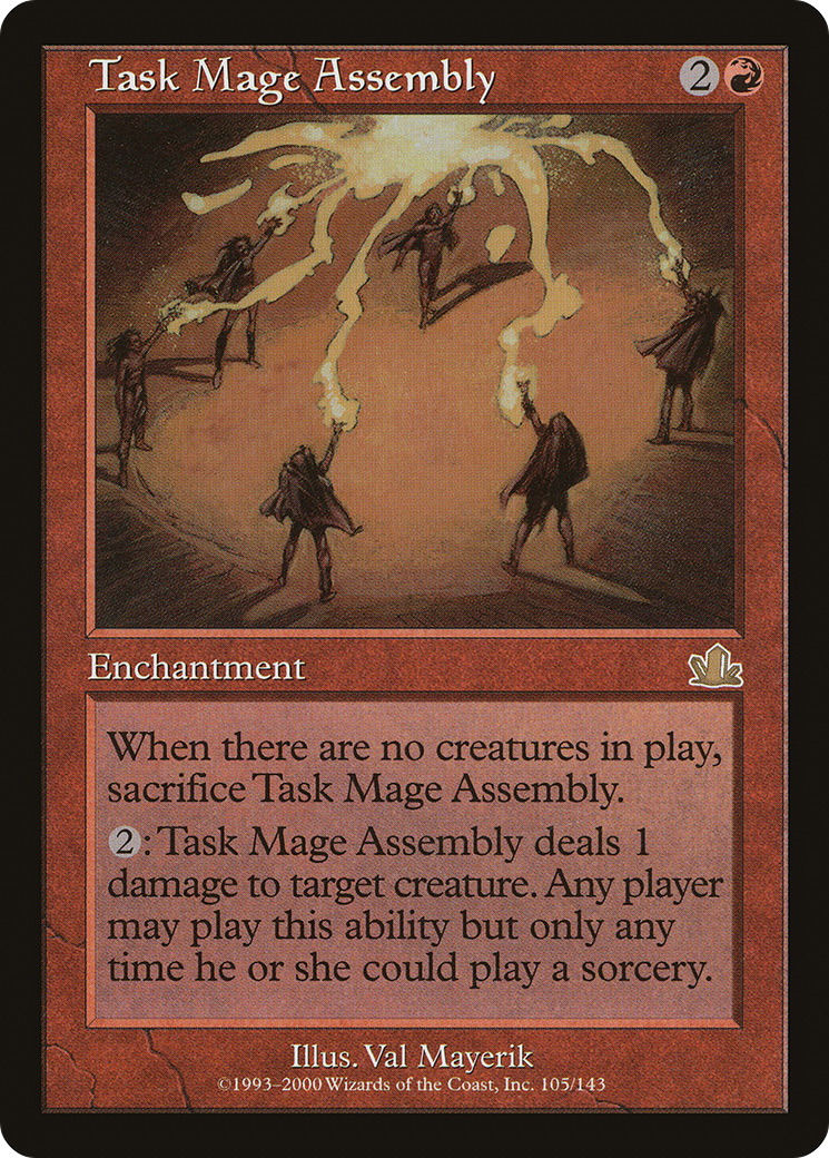 Task Mage Assembly (PCY-105) - Prophecy - Premium MTG Single from Wizards of the Coast - Just $0.08! Shop now at Game Crave Tournament Store