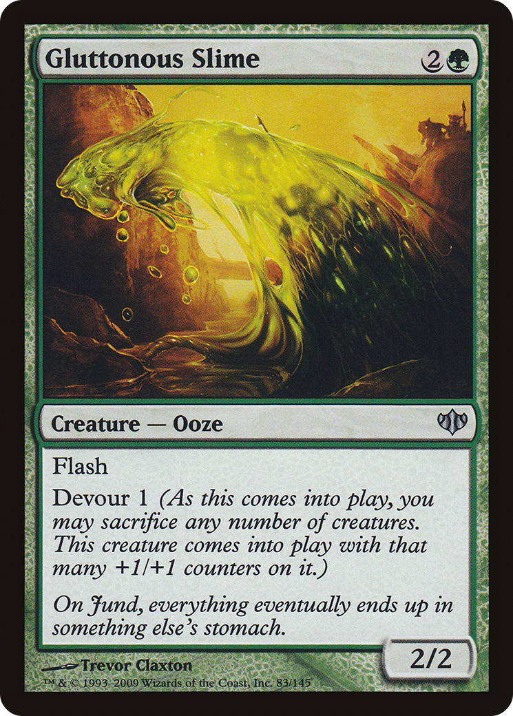 Gluttonous Slime (CON-083) - Conflux - Premium MTG Single from Wizards of the Coast - Just $0.08! Shop now at Game Crave Tournament Store