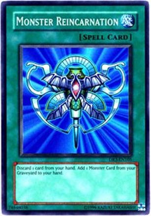 Monster Reincarnation (DR3-EN105) - Dark Revelation Volume 3 Unlimited - Premium Yugioh Single from Konami - Just $10.39! Shop now at Game Crave Tournament Store