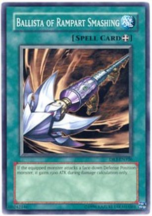 Ballista of Rampart Smashing (DR3-EN106) - Dark Revelation Volume 3 Unlimited - Premium Yugioh Single from Konami - Just $0.25! Shop now at Game Crave Tournament Store