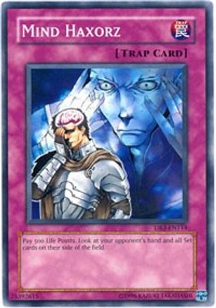 Mind Haxorz (DR3-EN114) - Dark Revelation Volume 3 Unlimited - Premium Yugioh Single from Konami - Just $0.25! Shop now at Game Crave Tournament Store