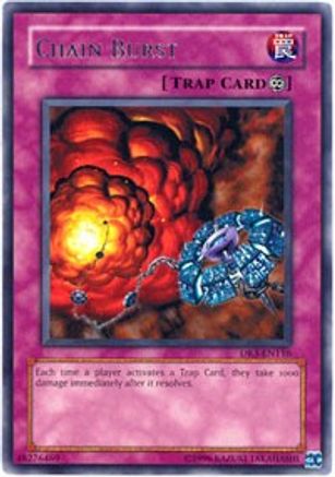 Chain Burst (DR3-EN116) - Dark Revelation Volume 3 Unlimited - Premium Yugioh Single from Konami - Just $0.48! Shop now at Game Crave Tournament Store