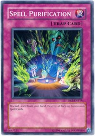 Spell Purification (DR3-EN118) - Dark Revelation Volume 3 Unlimited - Premium Yugioh Single from Konami - Just $0.25! Shop now at Game Crave Tournament Store