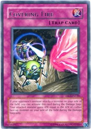 Covering Fire (DR3-EN120) - Dark Revelation Volume 3 Unlimited - Premium Yugioh Single from Konami - Just $0.31! Shop now at Game Crave Tournament Store
