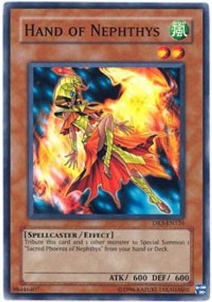 Hand of Nephthys (DR3-EN126) - Dark Revelation Volume 3 Unlimited - Premium Yugioh Single from Konami - Just $0.25! Shop now at Game Crave Tournament Store