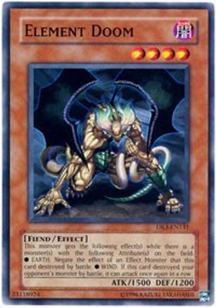 Element Doom (DR3-EN131) - Dark Revelation Volume 3 Unlimited - Premium Yugioh Single from Konami - Just $0.25! Shop now at Game Crave Tournament Store