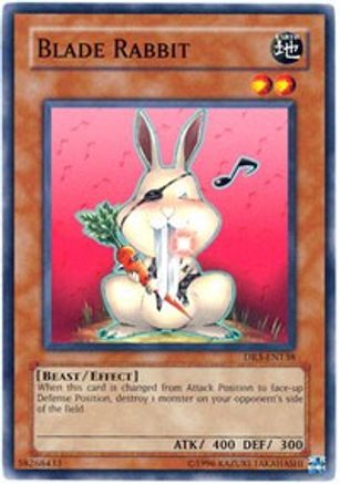 Blade Rabbit (DR3-EN138) - Dark Revelation Volume 3 Unlimited - Premium Yugioh Single from Konami - Just $1.17! Shop now at Game Crave Tournament Store