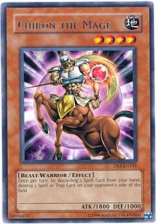 Chiron the Mage (DR3-EN141) - Dark Revelation Volume 3 Unlimited - Premium Yugioh Single from Konami - Just $0.96! Shop now at Game Crave Tournament Store