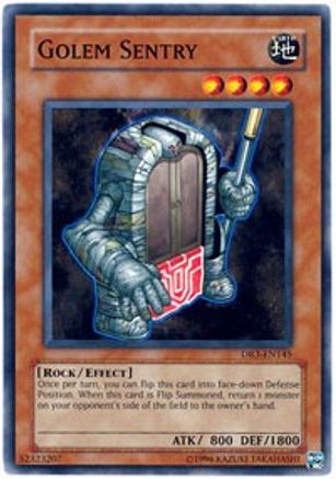 Golem Sentry (DR3-EN145) - Dark Revelation Volume 3 Unlimited - Premium Yugioh Single from Konami - Just $1.54! Shop now at Game Crave Tournament Store