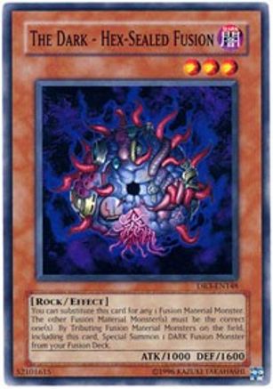 The Dark - Hex-Sealed Fusion (DR3-EN148) - Dark Revelation Volume 3 Unlimited - Premium Yugioh Single from Konami - Just $2.03! Shop now at Game Crave Tournament Store