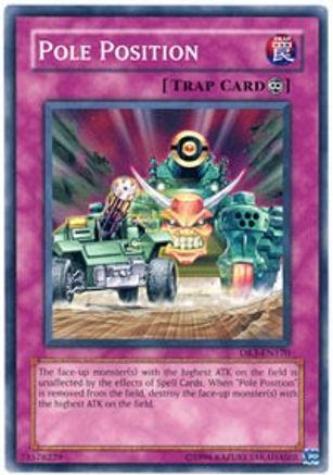 Pole Position (DR3-EN170) - Dark Revelation Volume 3 Unlimited - Premium Yugioh Single from Konami - Just $0.25! Shop now at Game Crave Tournament Store