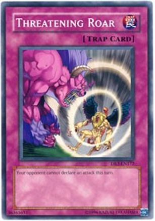 Threatening Roar (DR3-EN172) - Dark Revelation Volume 3 Unlimited - Premium Yugioh Single from Konami - Just $0.70! Shop now at Game Crave Tournament Store